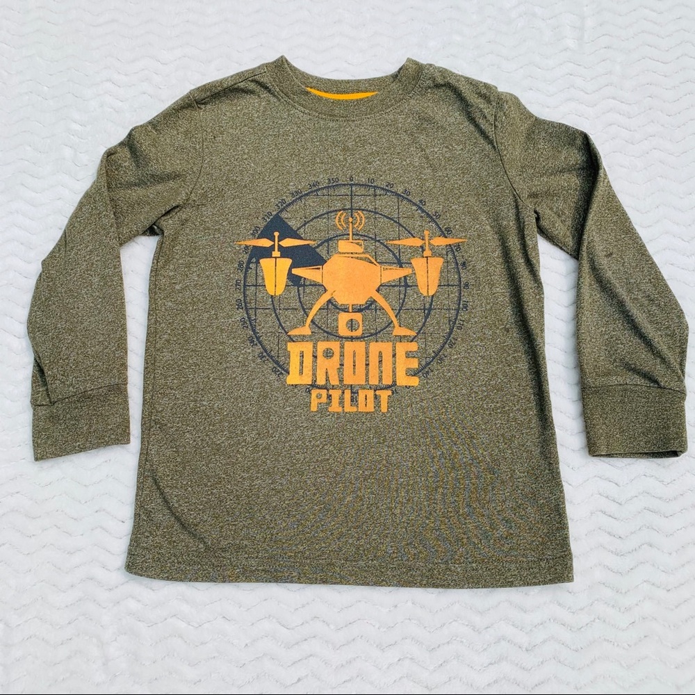Boys drone long-sleeve t-shirt